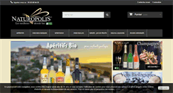 Desktop Screenshot of naturopolis.fr